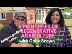 Gabe Brown's 6 principles of regenerative agriculture for the home gardener